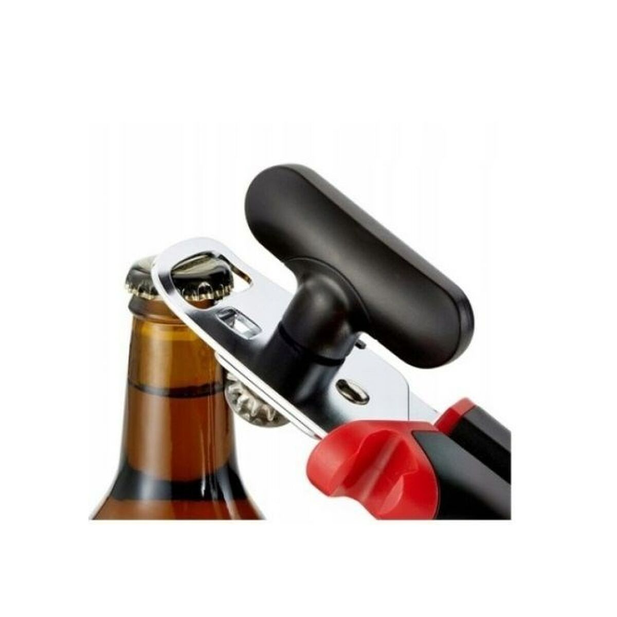 Tin opener Tefal Black Metal Stainless steel Steel, view 2