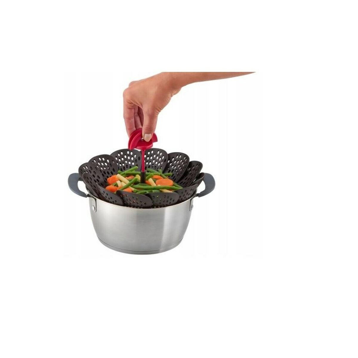 Folding Vegetable Steamer Basket Tefal Plastic, view 5