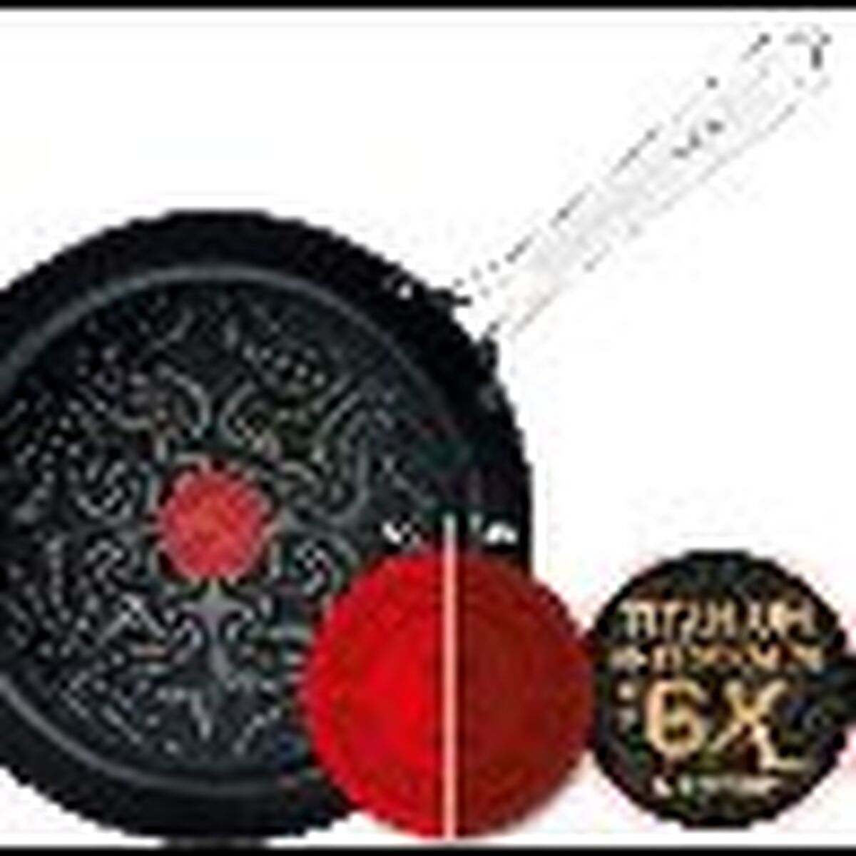 obrázok produktu Pan Tefal G2560702 Black Grey Metal Aluminium (Refurbished D)