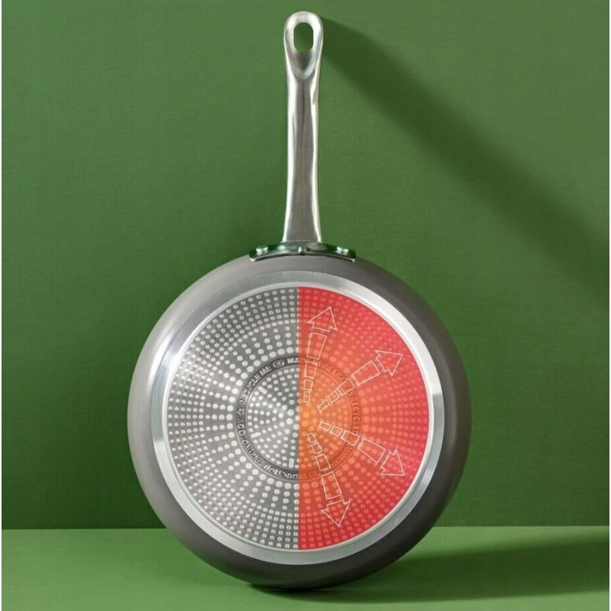 Pan Tefal Silver Ceramic Ø 24 cm, view 3