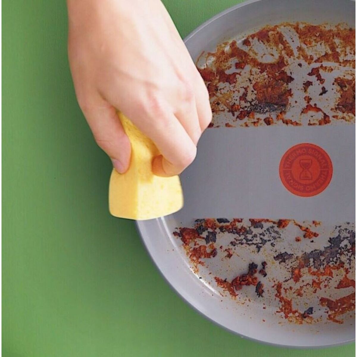 Pan Tefal Silver Ceramic Ø 24 cm, view 4
