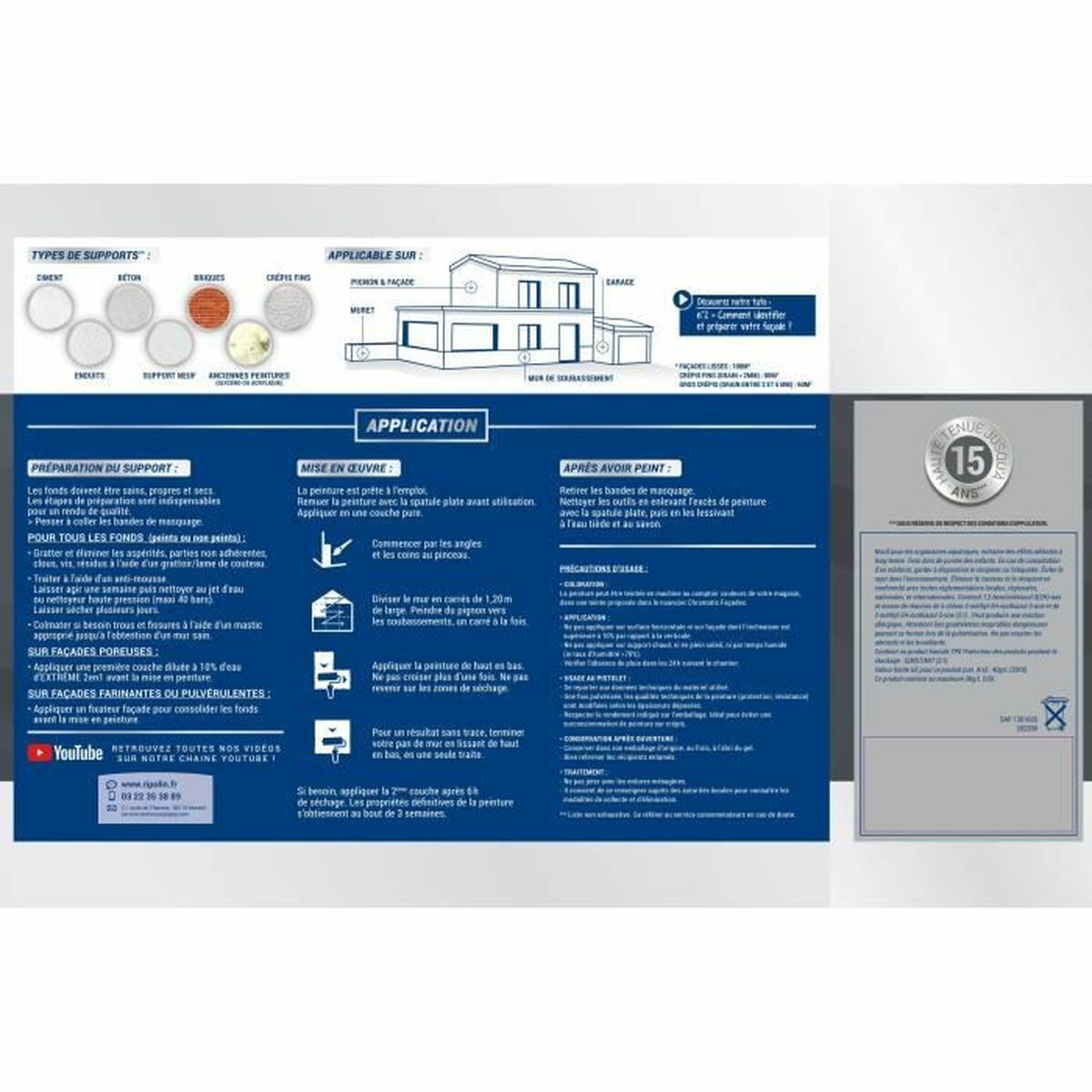 Farba Podkładowa Ripolin Biały Matowy 10 L