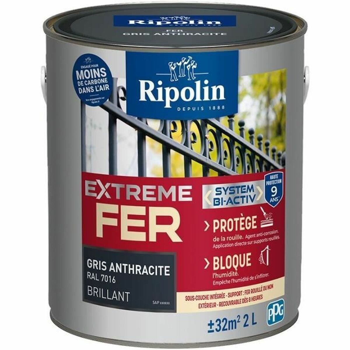 Αστάρι Βαφής Ripolin Γκρι 2 L