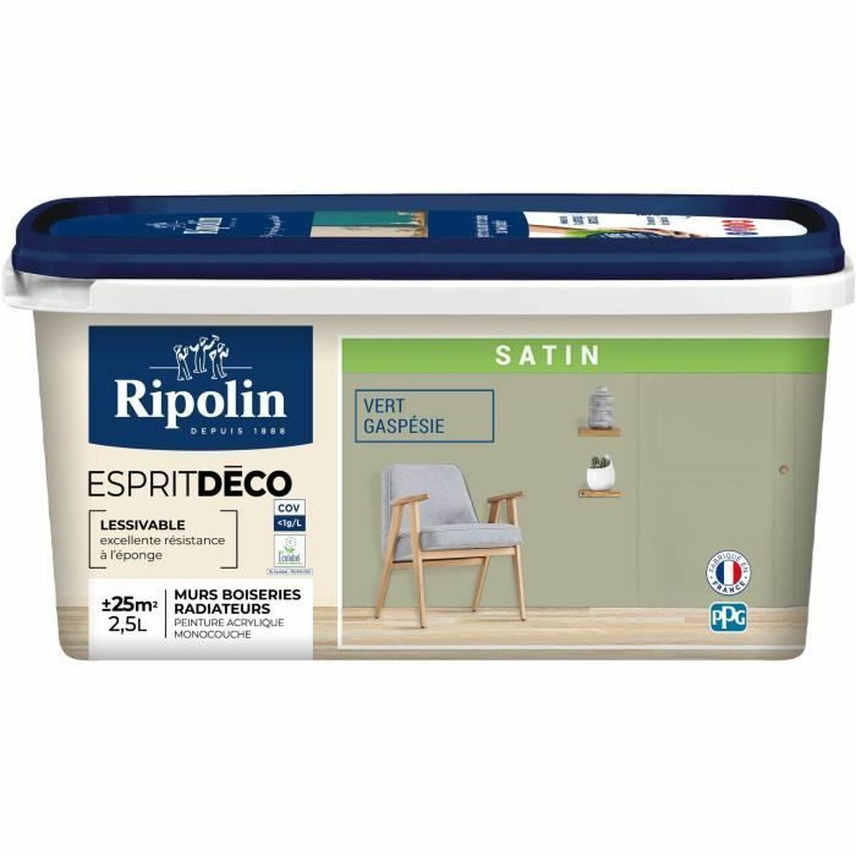 Αστάρι Βαφής Ripolin Vert Σατέν 2,5 L