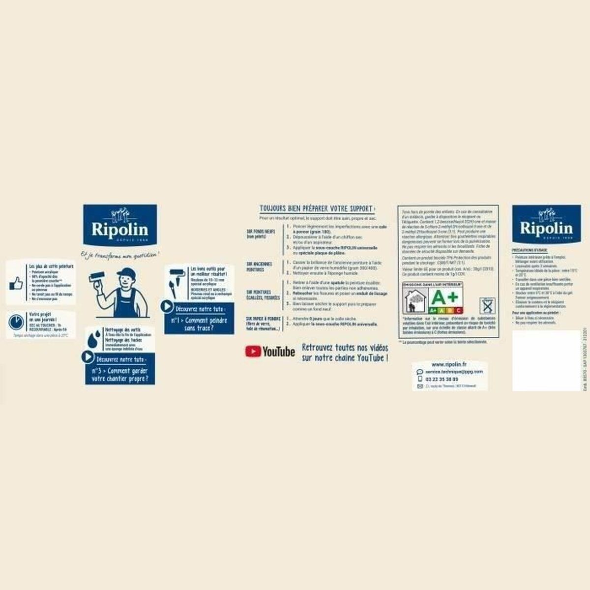 Farba Podkładowa Ripolin Vert Matowy