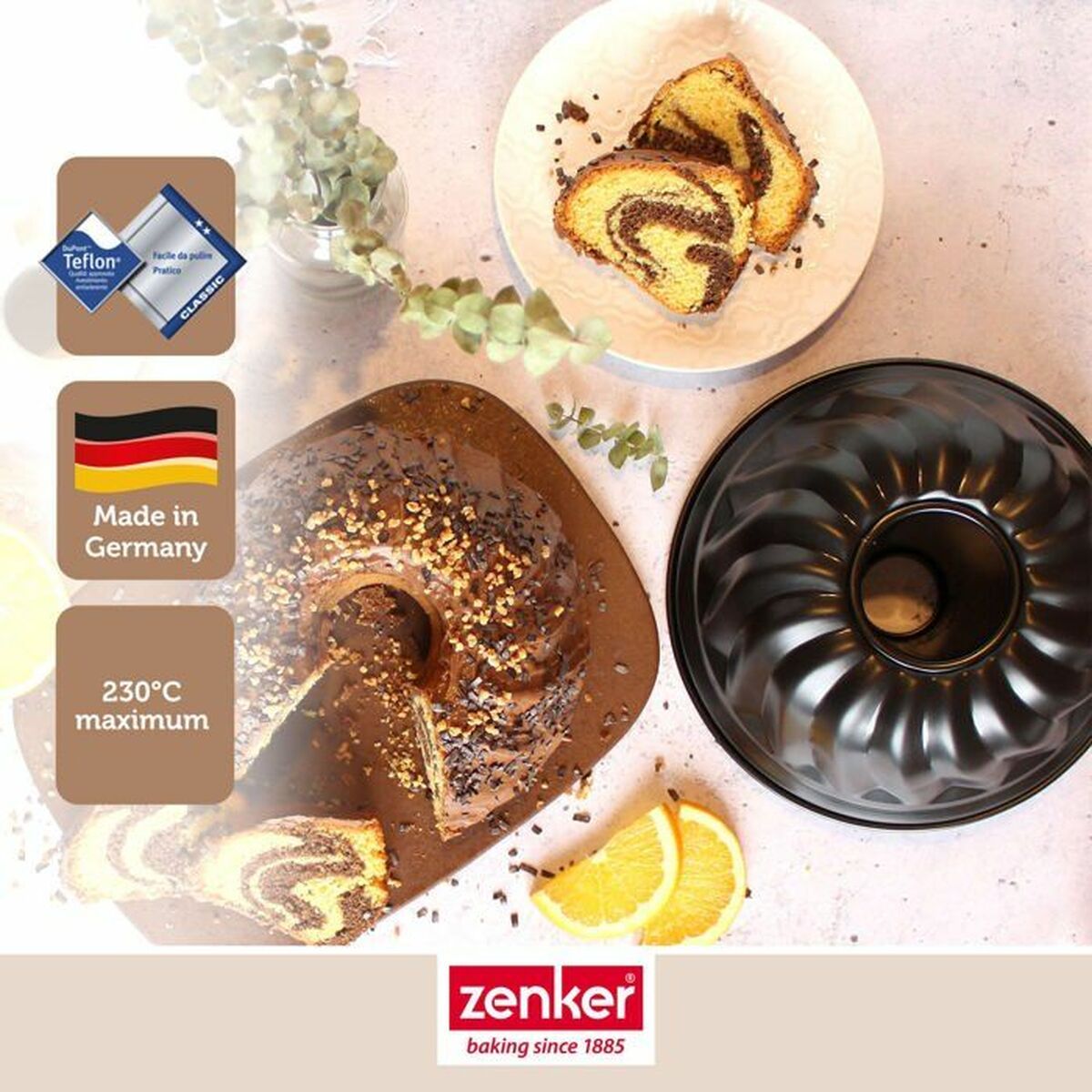 Springvorm Pan Zenker