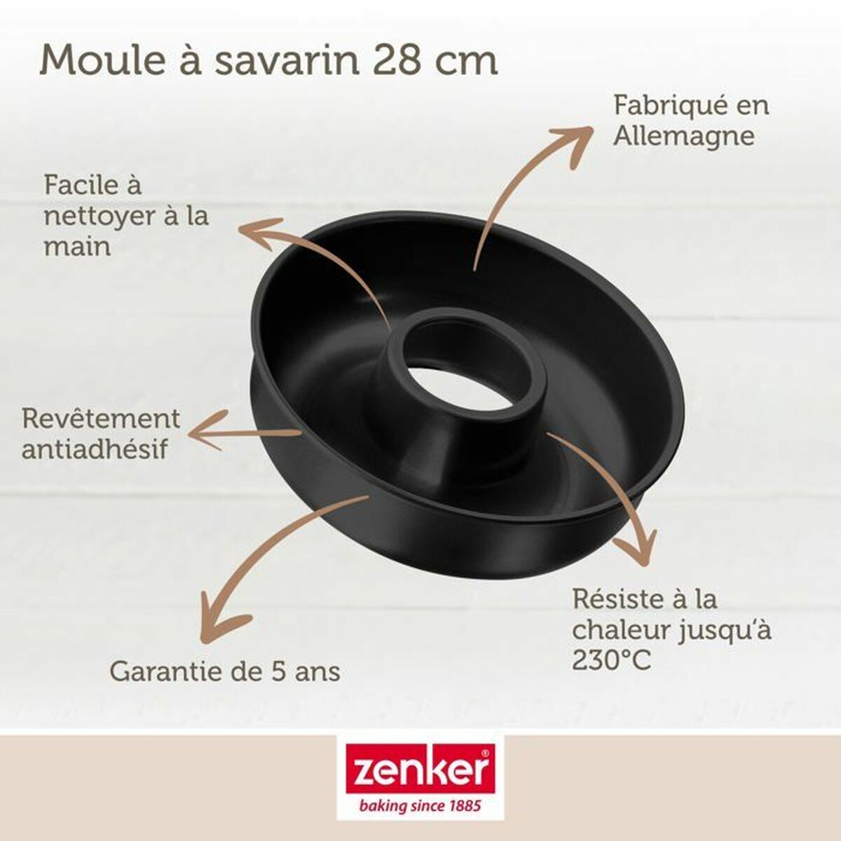 Springvorm Pan Zenker