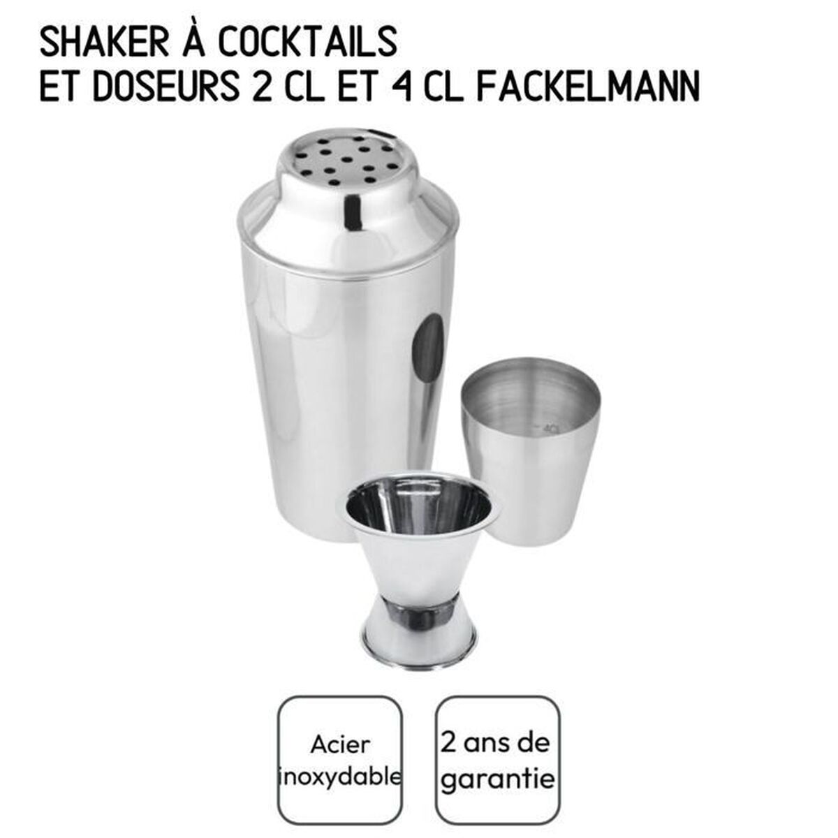 Cocktailshaker Fackelmann