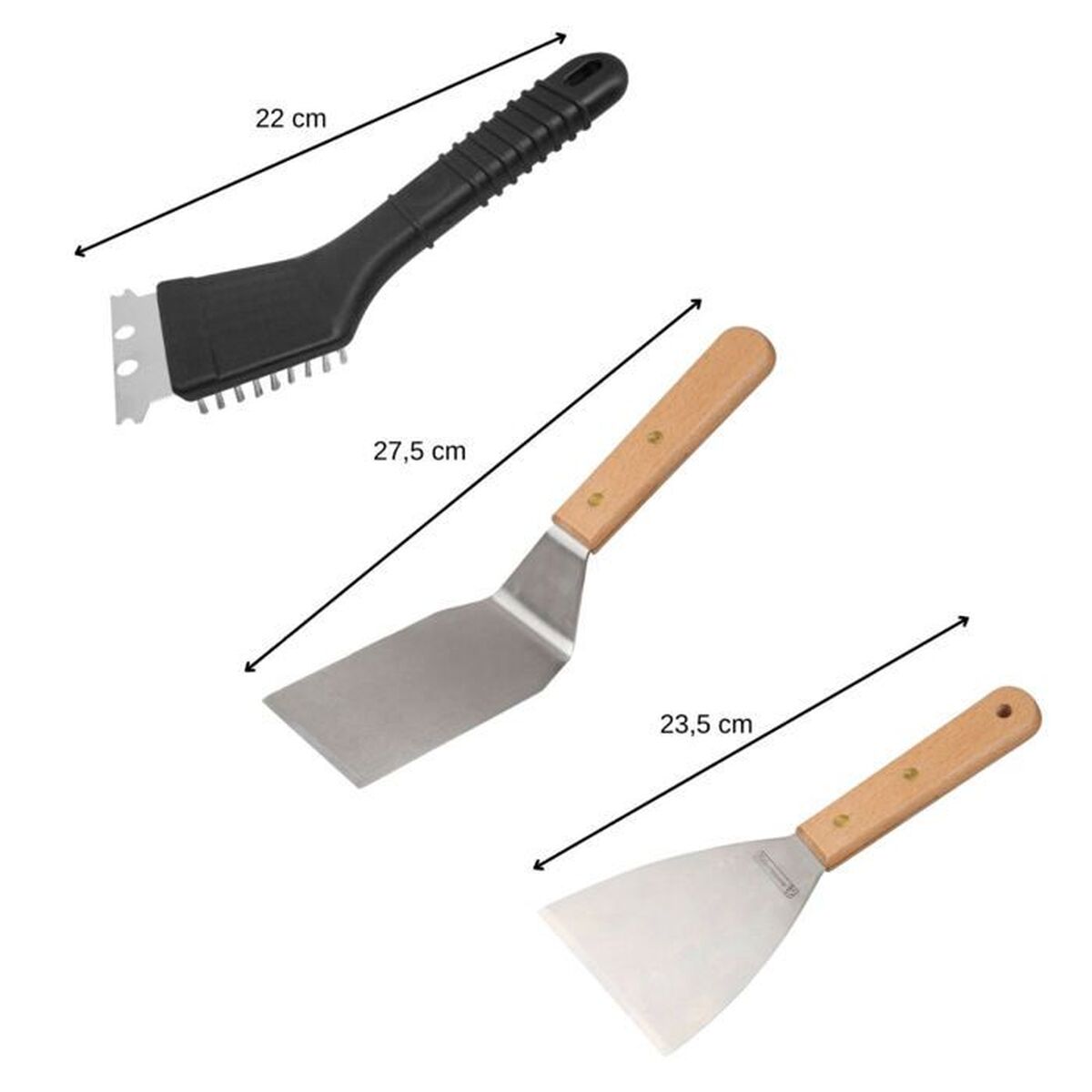 Lepel FM Professional Roestvrij staal Plastic 30 X 15 X 22 CM (3 Onderdelen)