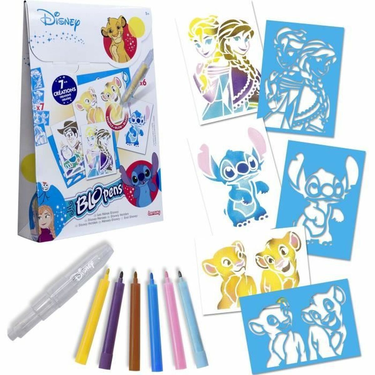 Schrijfset Lansay Héroes de Disney