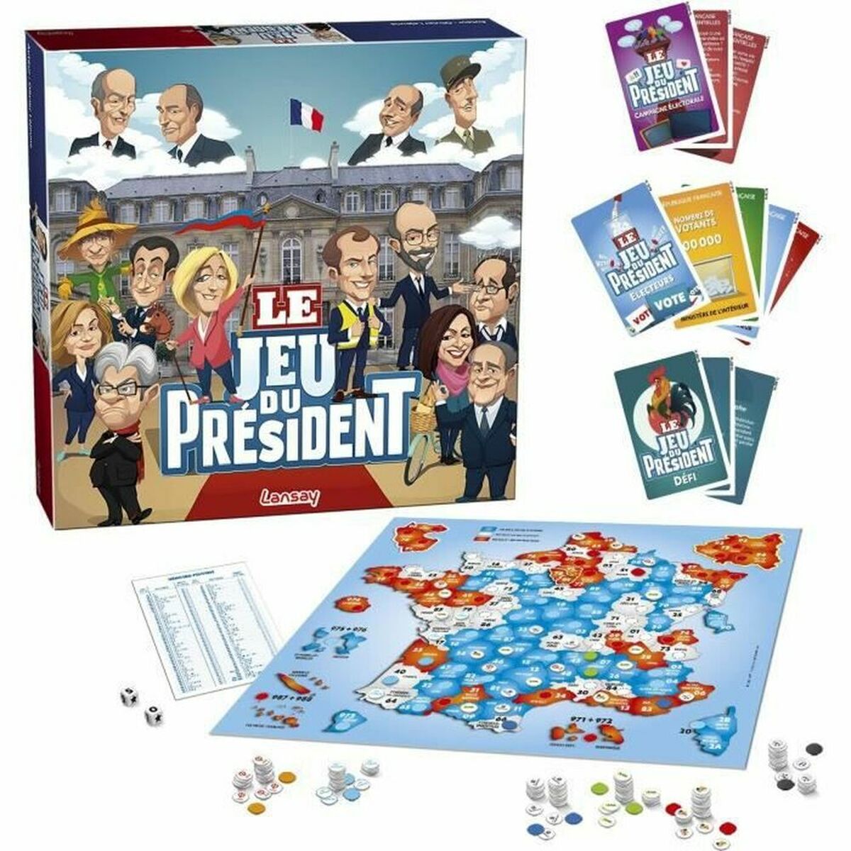 Jeu de société Lansay The President's Game (FR)