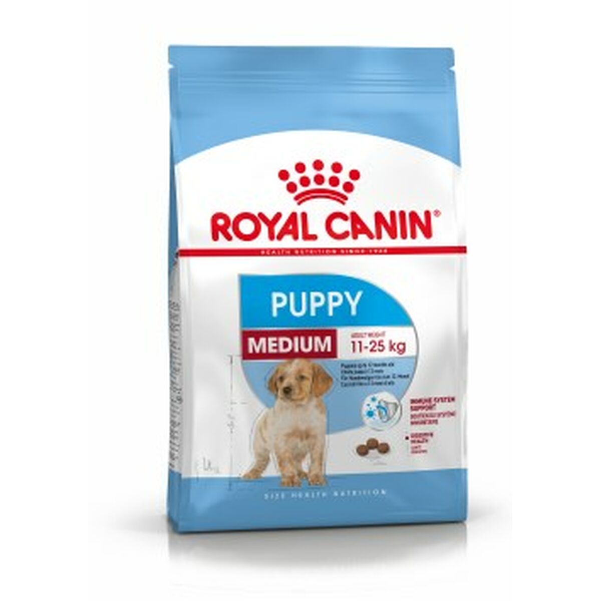 Nourriture Royal Canin Medium Puppy Petit/Junior Maïs Oiseaux 4 Kg