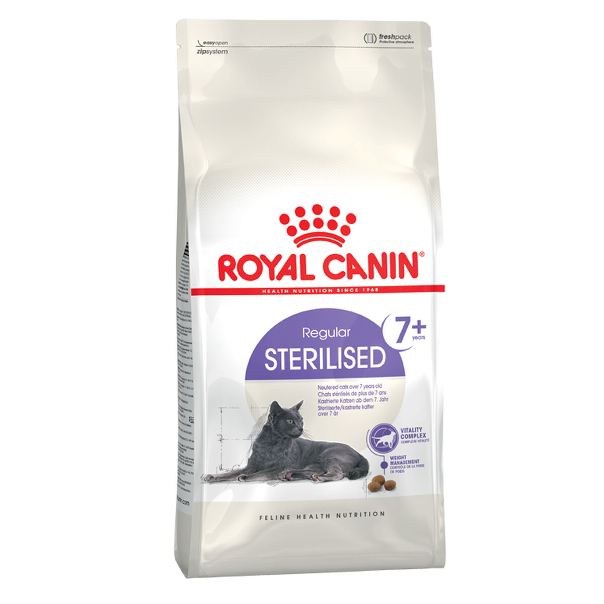 Aliments pour chat Royal Canin Sterilised 7+ Adulte Poulet Oiseaux 1,5 Kg