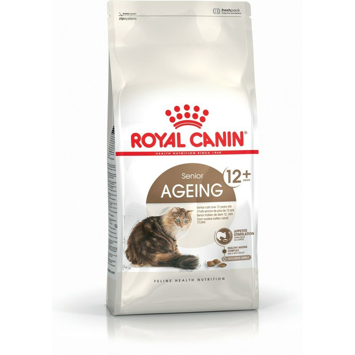 Aliments pour chat Royal Canin Senior Ageing 12+ Senior Poulet Légumes Oiseaux 400 g