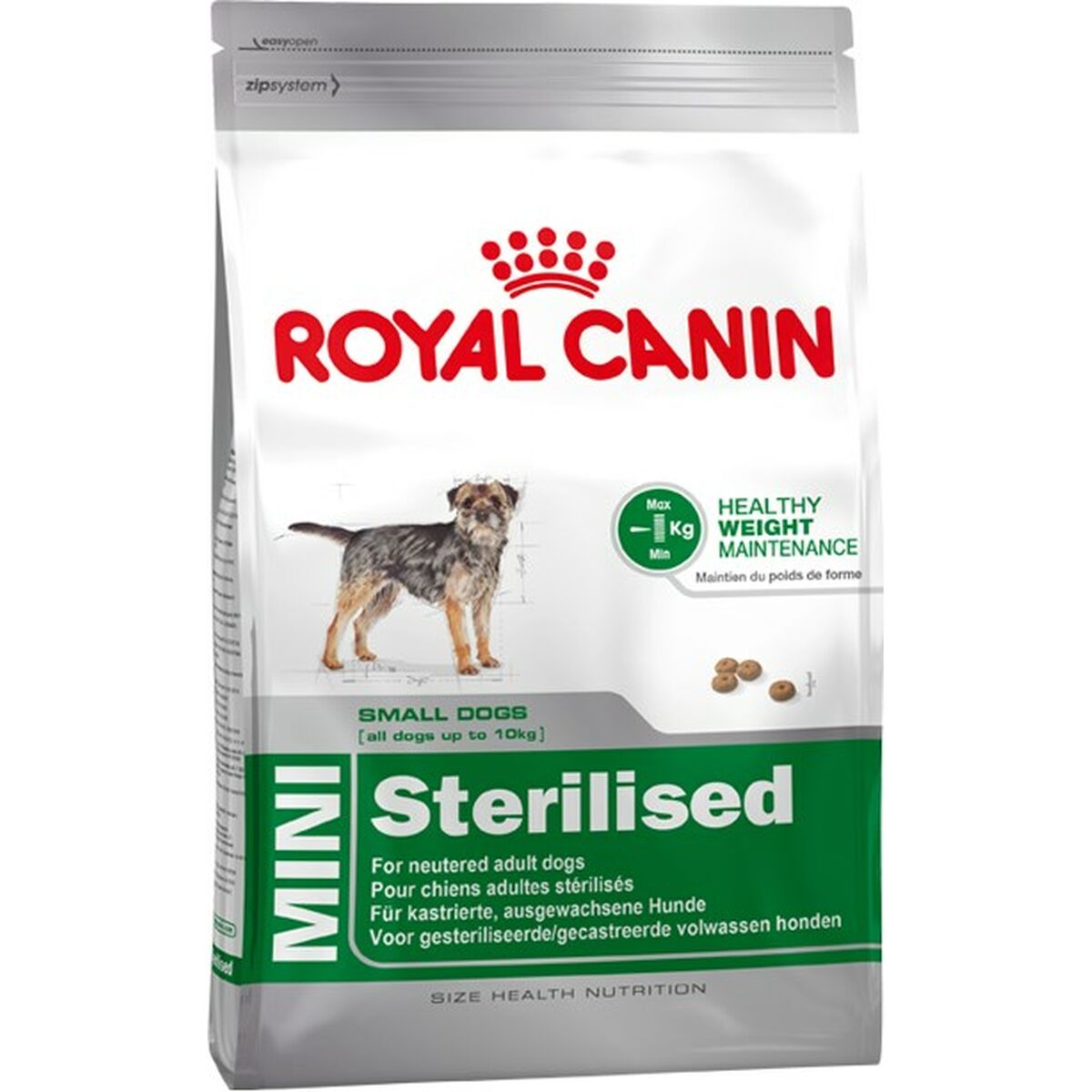 Nourriture Royal Canin  MINI Sterilised Adulte 8 kg