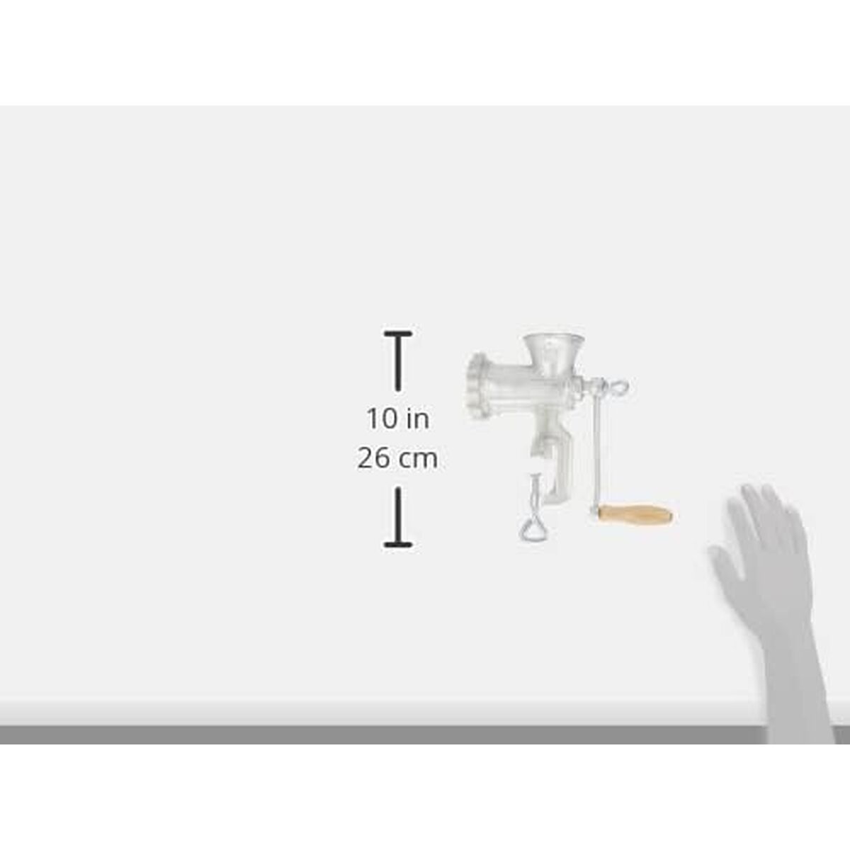 Manual cast iron grinder Baumalu 450076