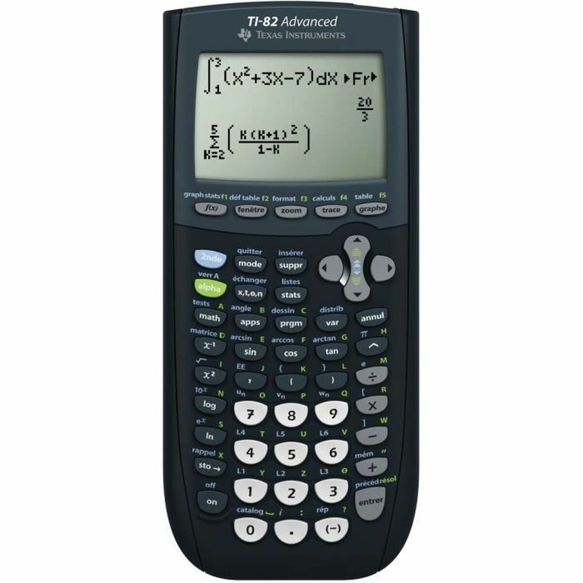 Wetenschappelijke rekenmachine Texas Instruments Zwart 11 x 5 x 25 cm
