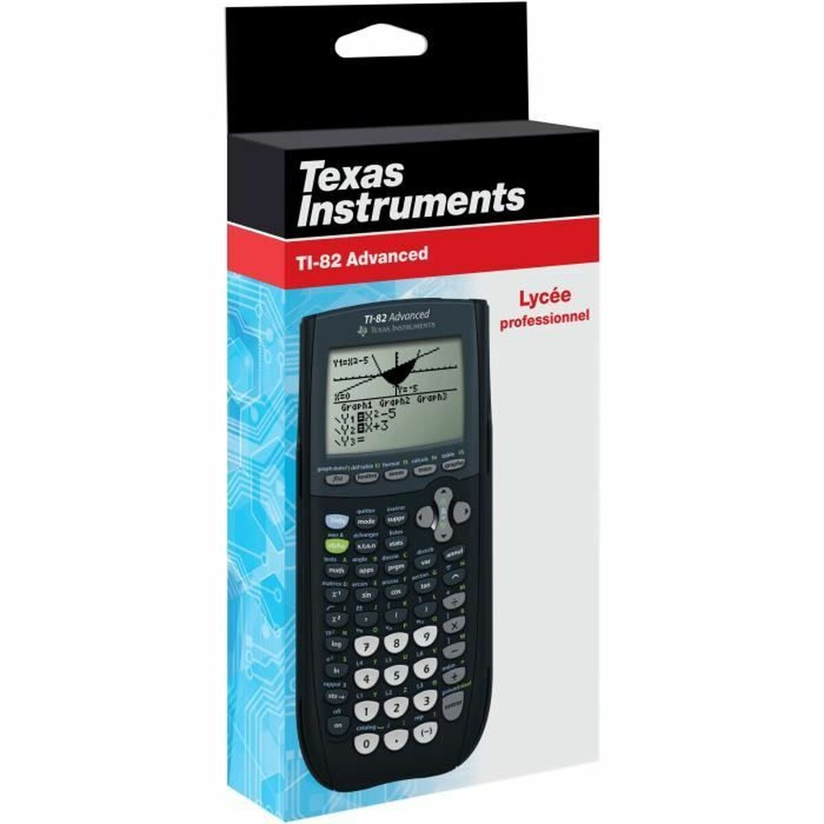 Wetenschappelijke rekenmachine Texas Instruments Zwart 11 x 5 x 25 cm
