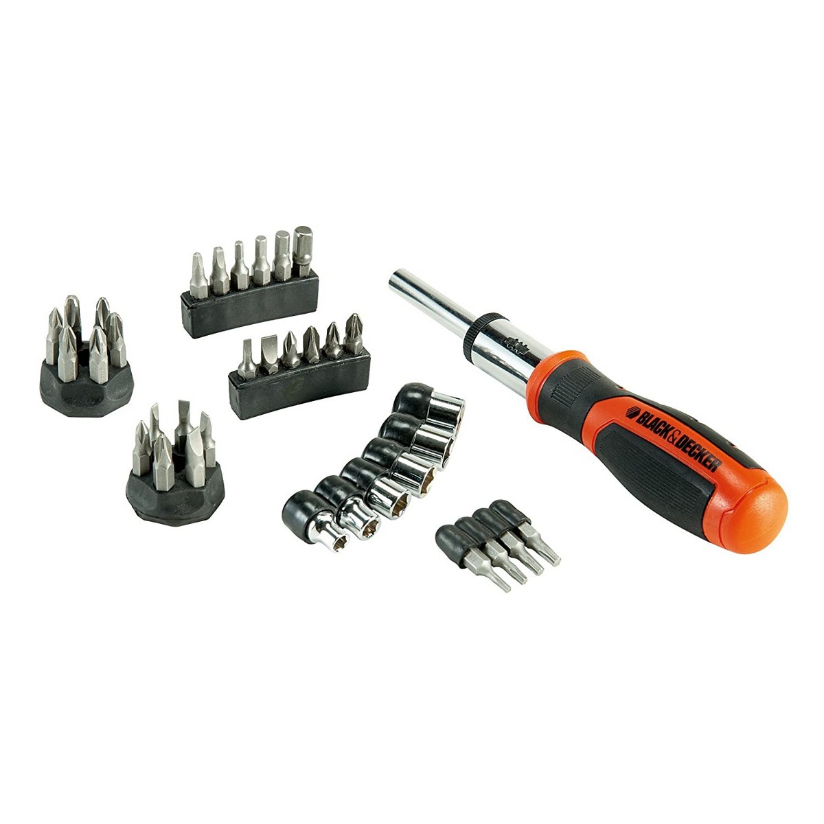 Image secondaire de Jeu d'embouts avec tournevis Black & Decker BDHT0-62130 29 Pièces