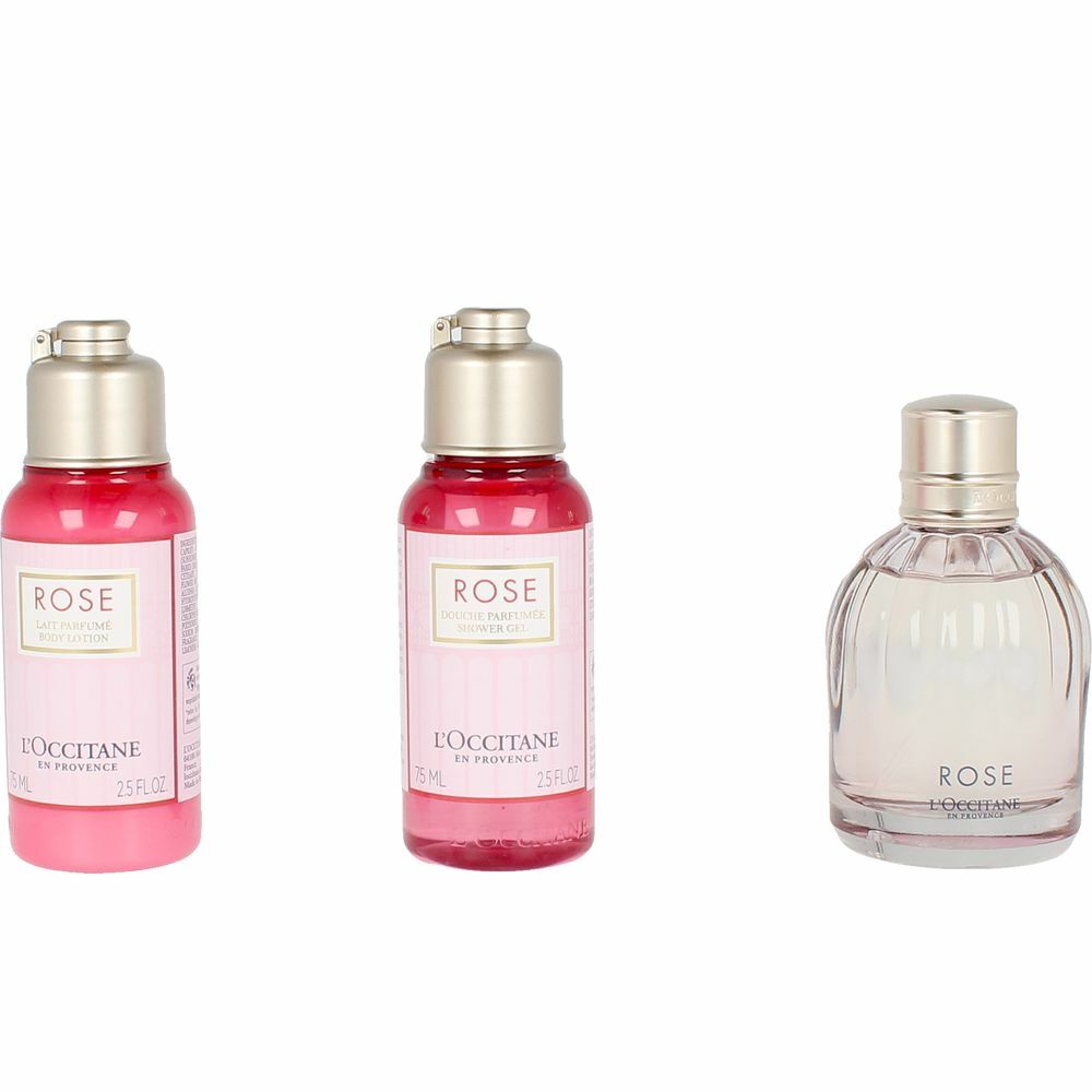 Parfumset voor Dames L'Occitane En Provence Rose EDC (3 pcs)