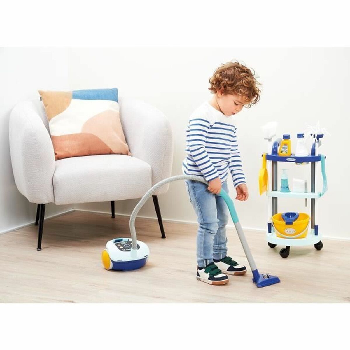 Schoonmaakwagen met accessoires Ecoiffier 2774