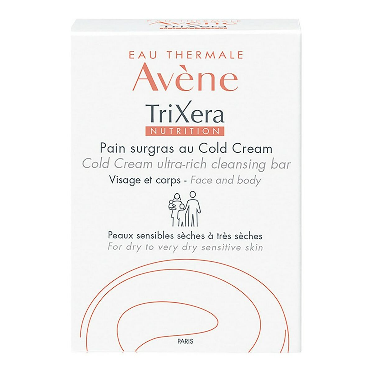 Lotion corporelle Trixera Nutrition Avene (100 gr)