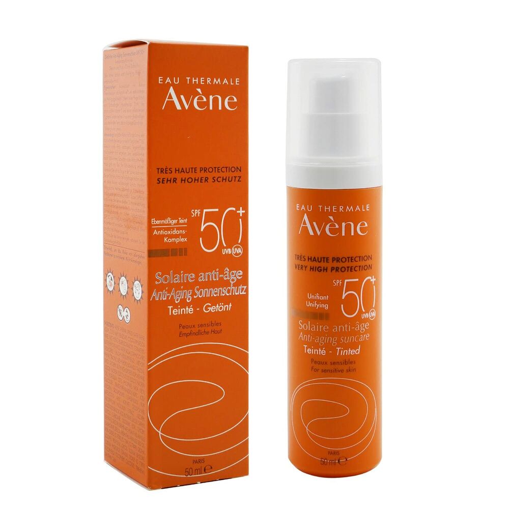 Sun Protection with Colour Avene Tinted Anti-ageing (50 ml)