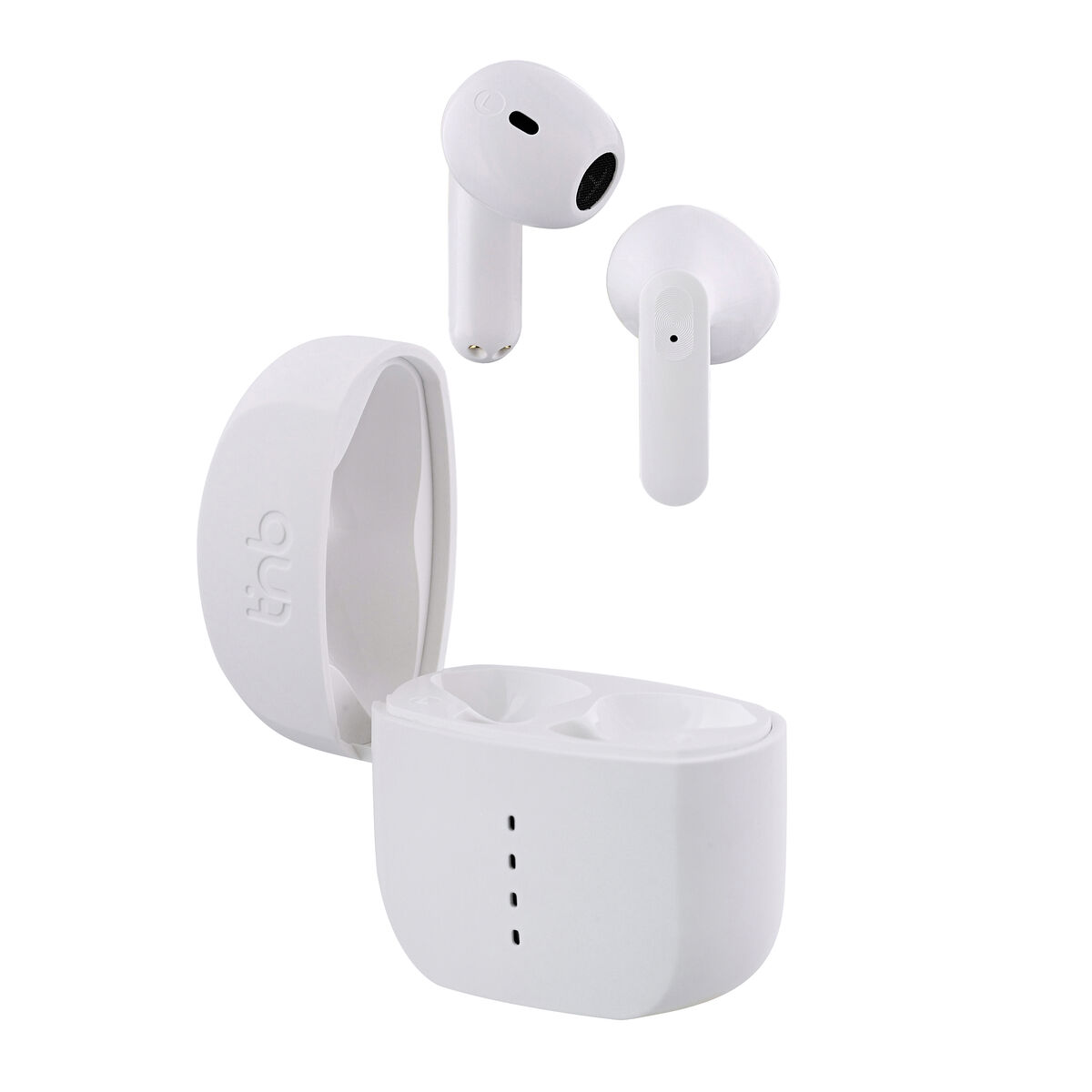 Écouteurs Sans Fil avec Étui de Charge T'NB ZIP 2 Blanc