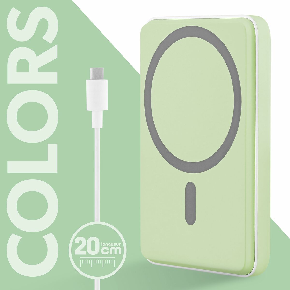 Powerbank T'NB PBUMAG5GR 5000 mAh Green Magsafe