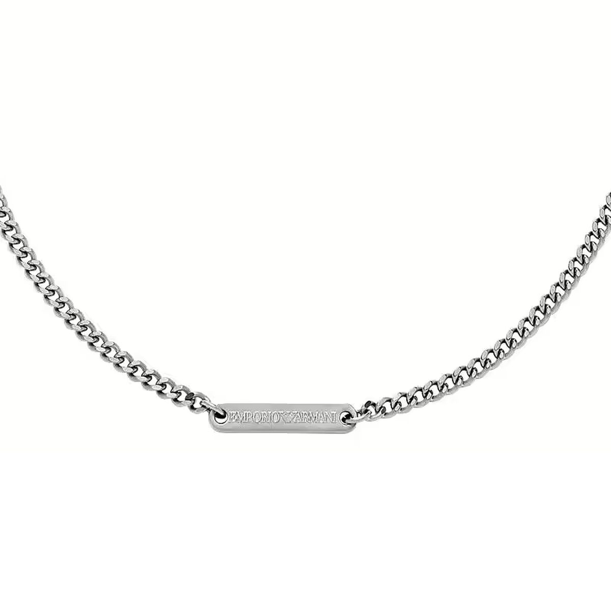 Ketting Heren Emporio Armani EGS3188040 Zilverkleurig
