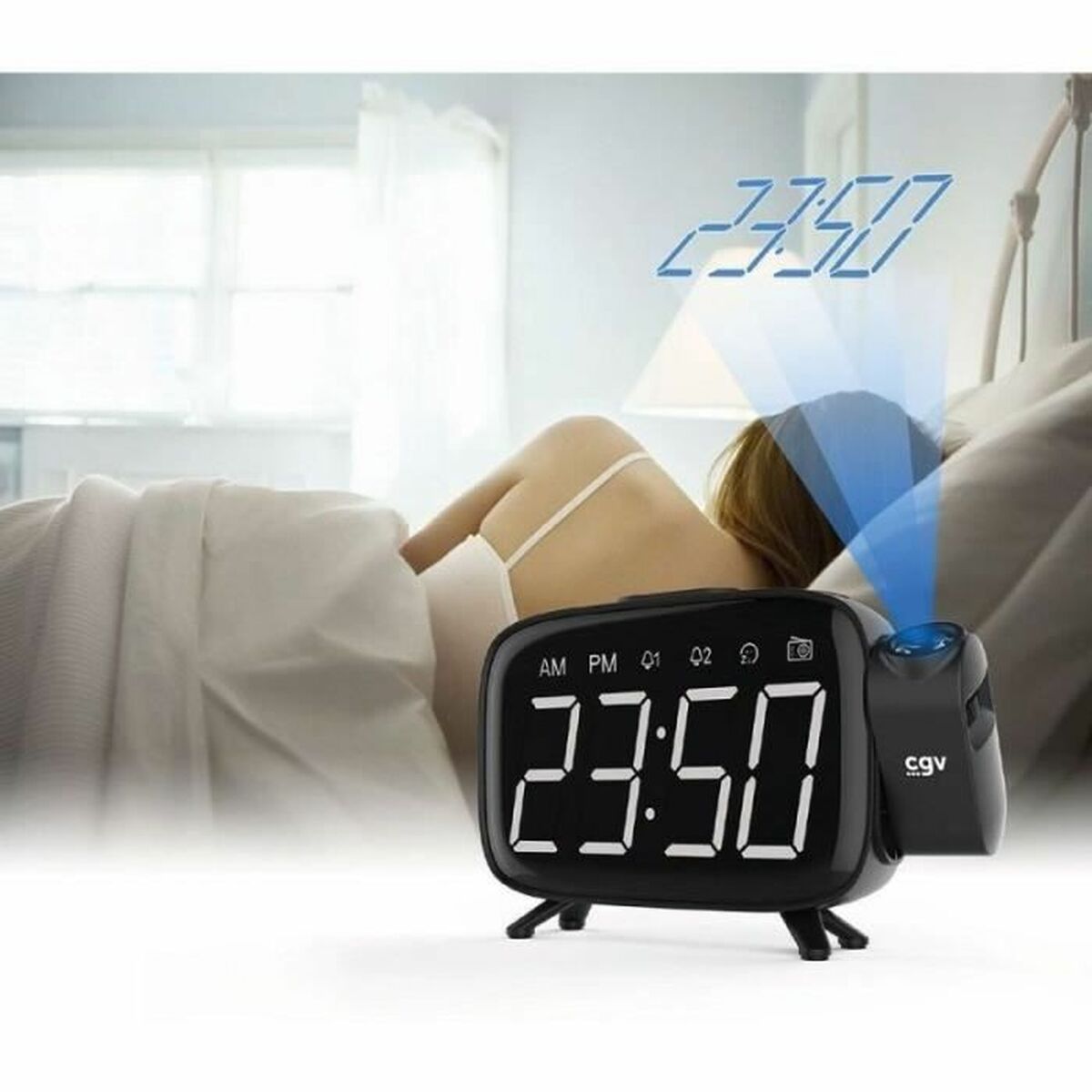 Afbeeldingen van Clock-Radio CGV CR-P10