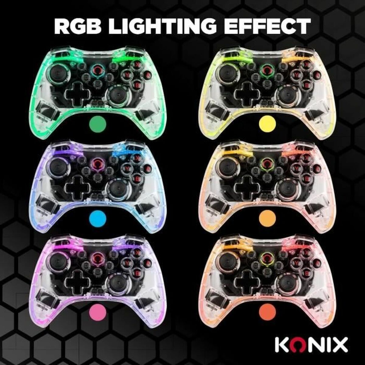 Picture of Gaming Control KONIX Crystal