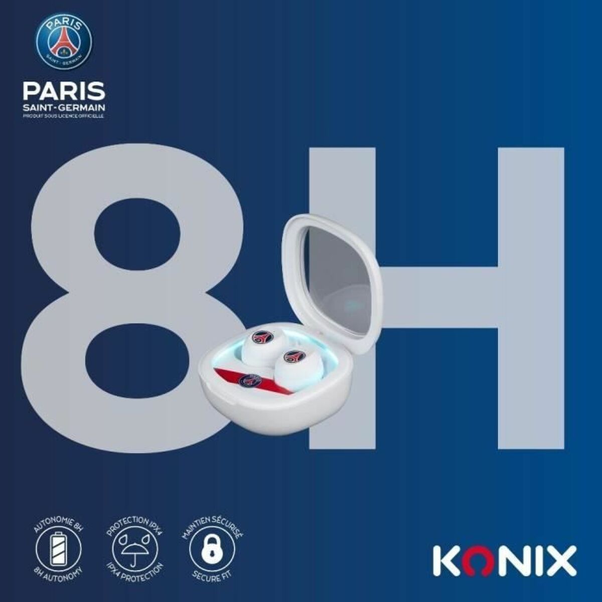 Headphones KONIX White