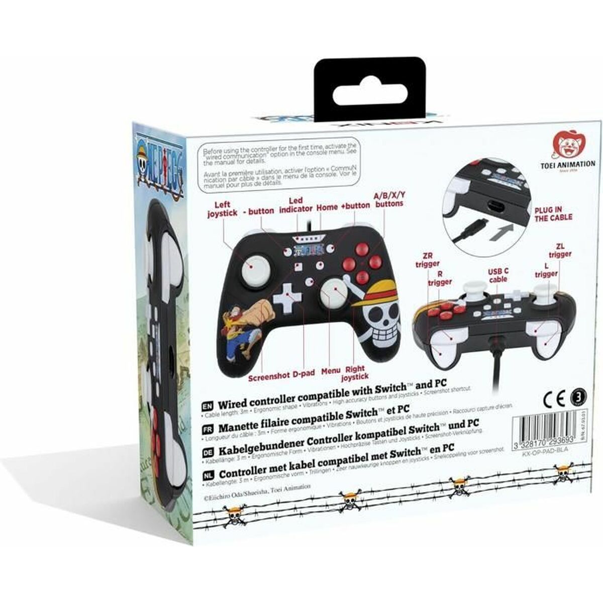 Afbeeldingen van USB Adaptor KONIX 3 m