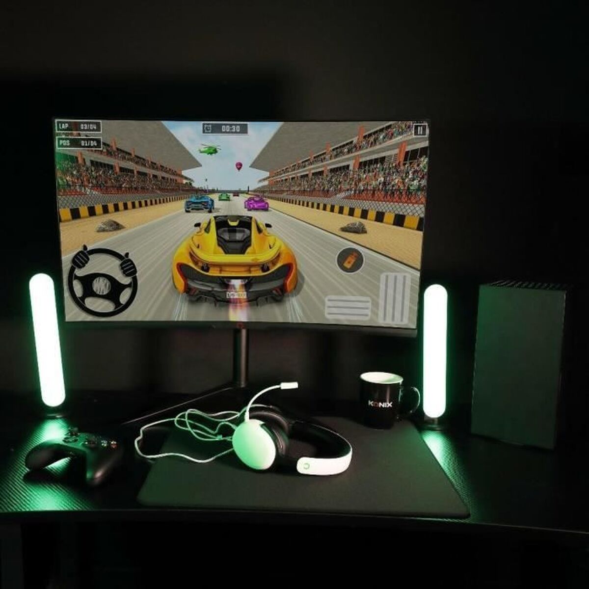 Bild von Headphones KONIX Black