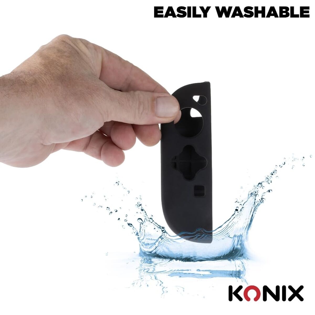 Protective Case KONIX Black Grey