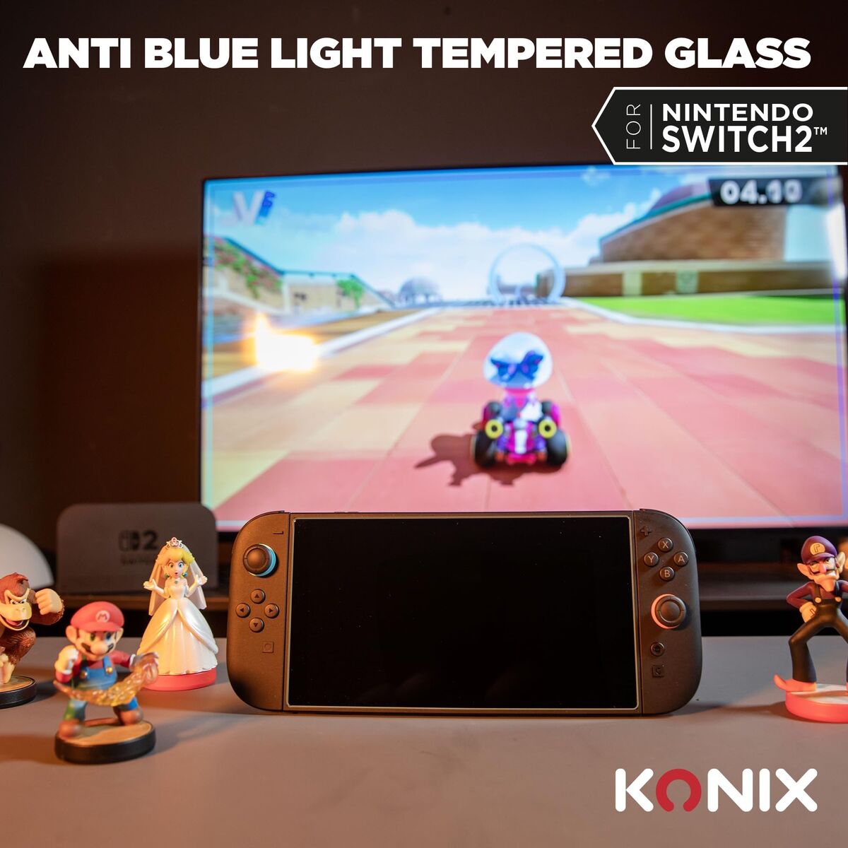 Bild von Screen shield for Nintendo Switch 2 KONIX