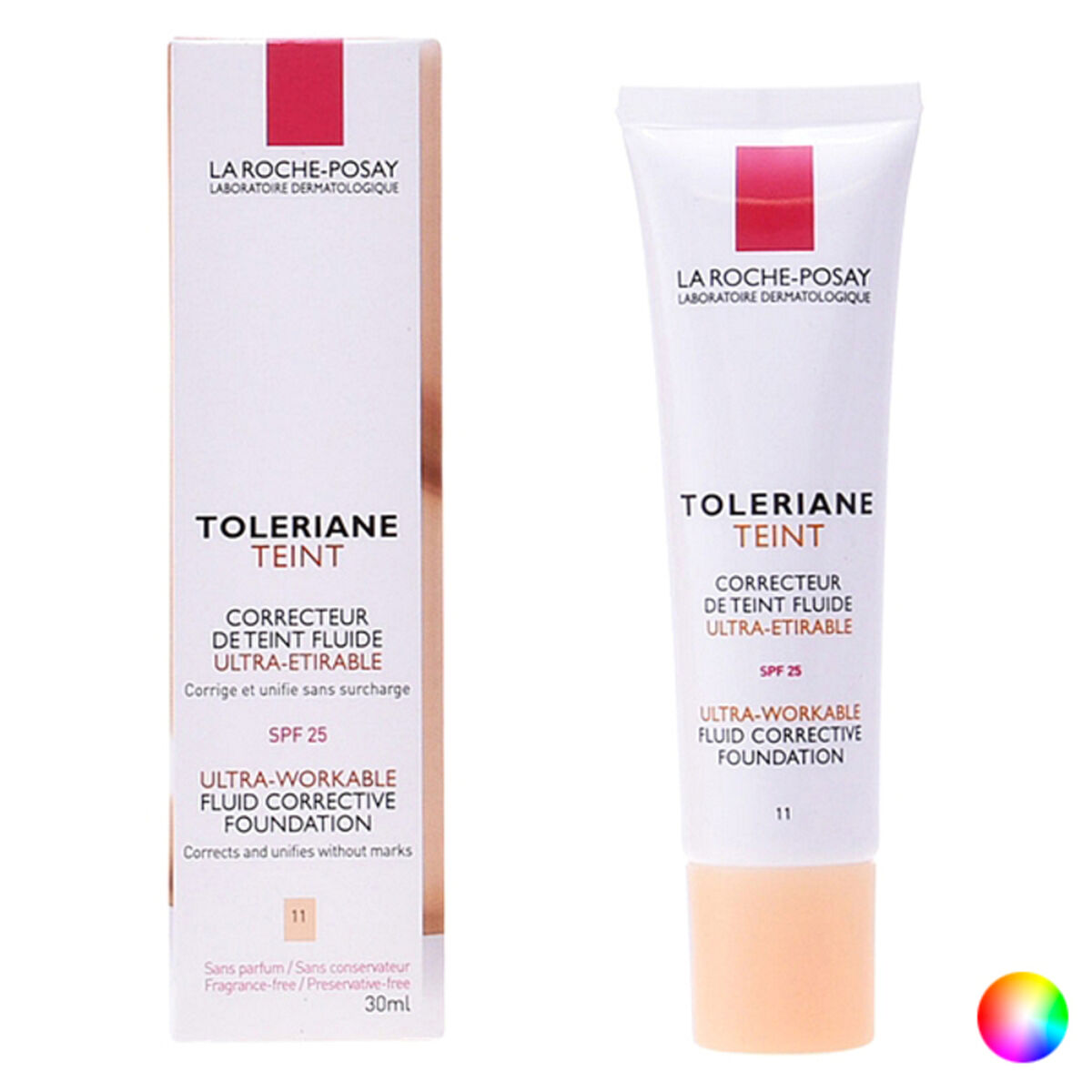 Base de maquillage liquide Toleriane Teint La Roche Posay SPF25 (30 ml) (30 ml)