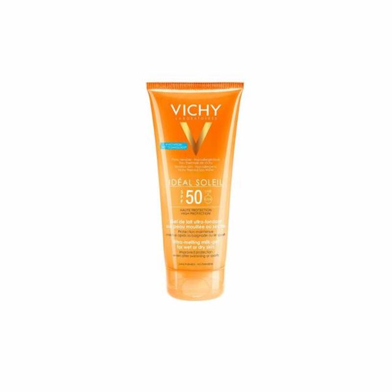 Facial Sun Cream Capital Soleil Milk-Gel Vichy Spf 50 (200 ml)