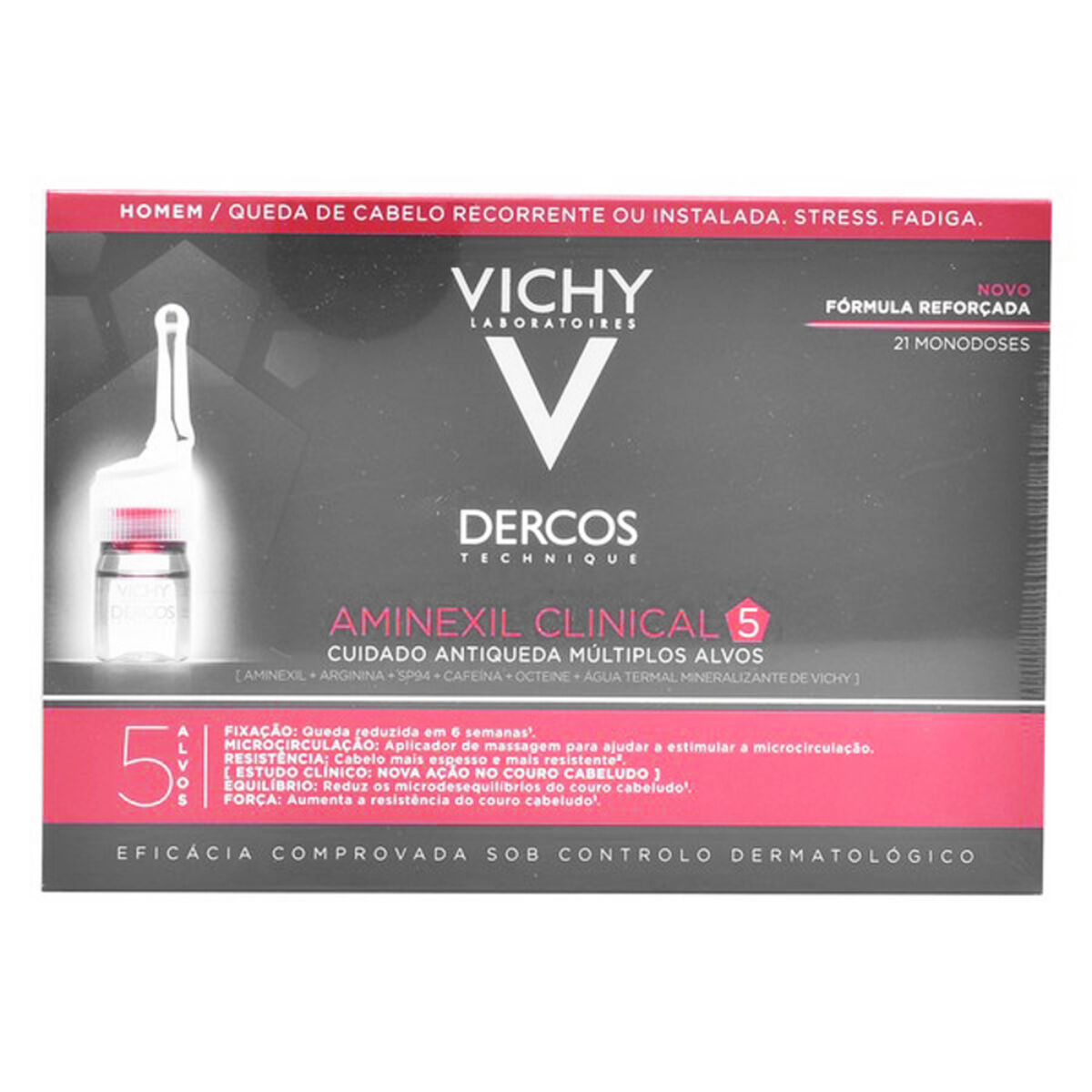 Anti-hårtab behandling Dercos Vichy (21 uds)