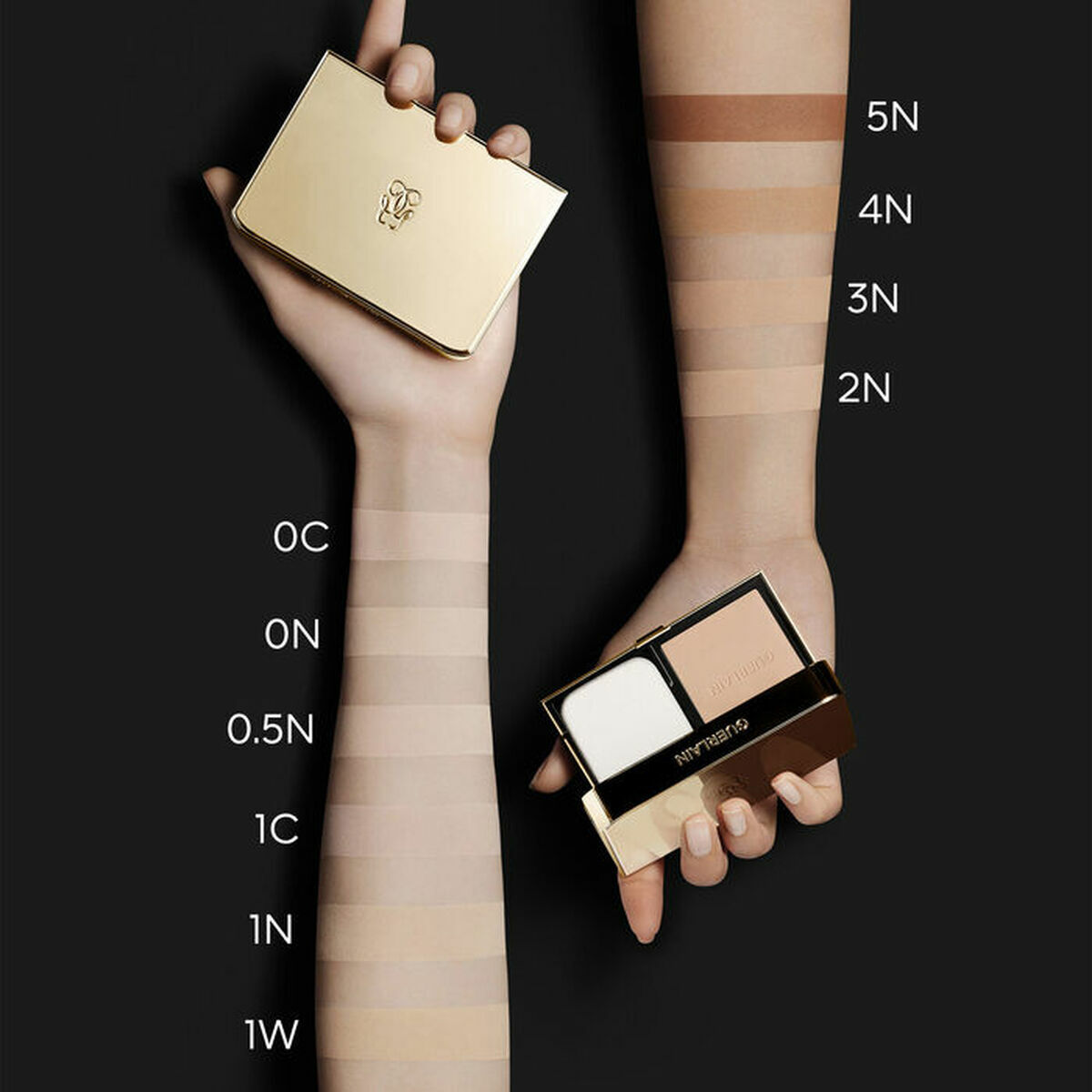 Compact Make-Up Guerlain Parure Gold Nº 5N
