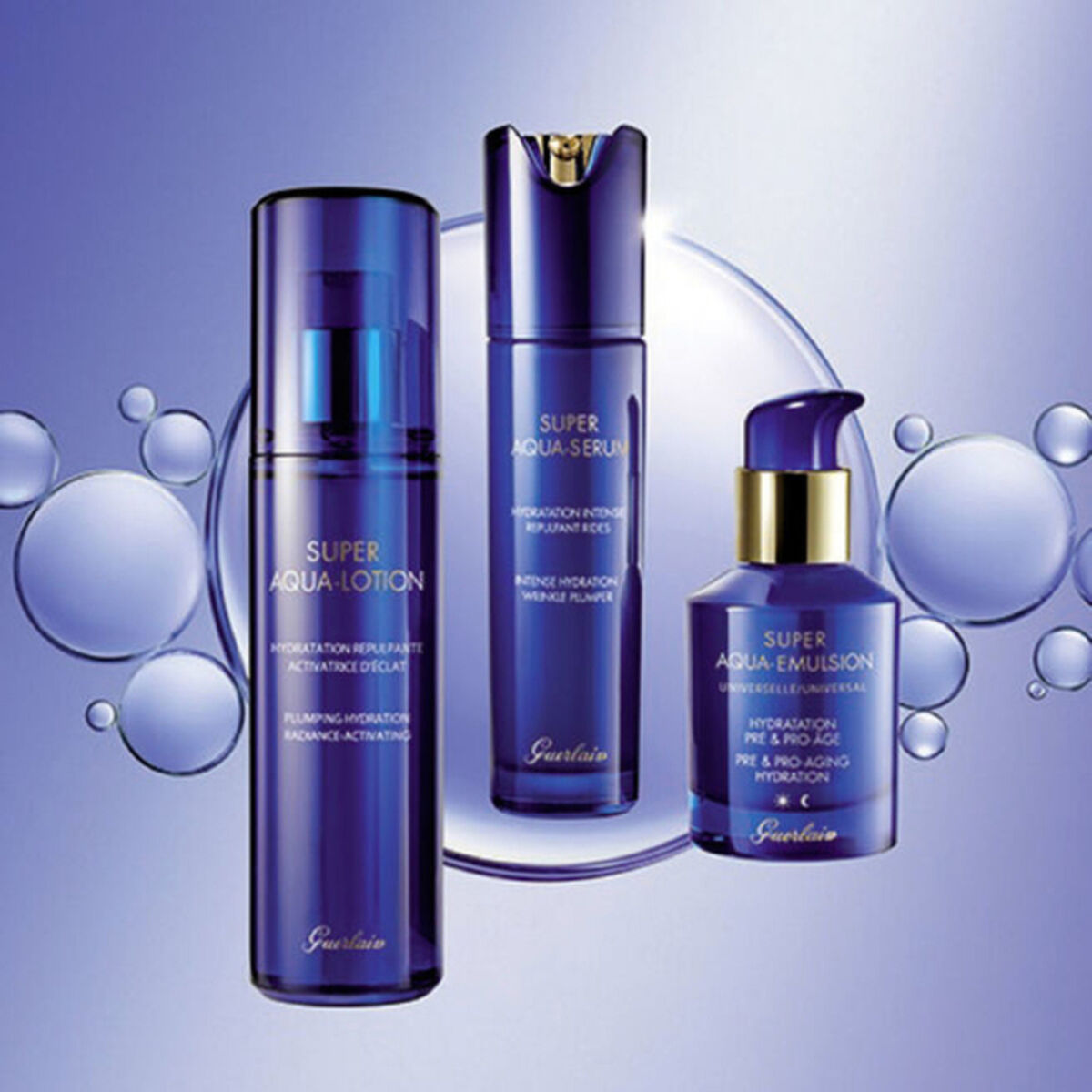 Gezichtscrème Guerlain Super Aqua Emulsión 50 ml