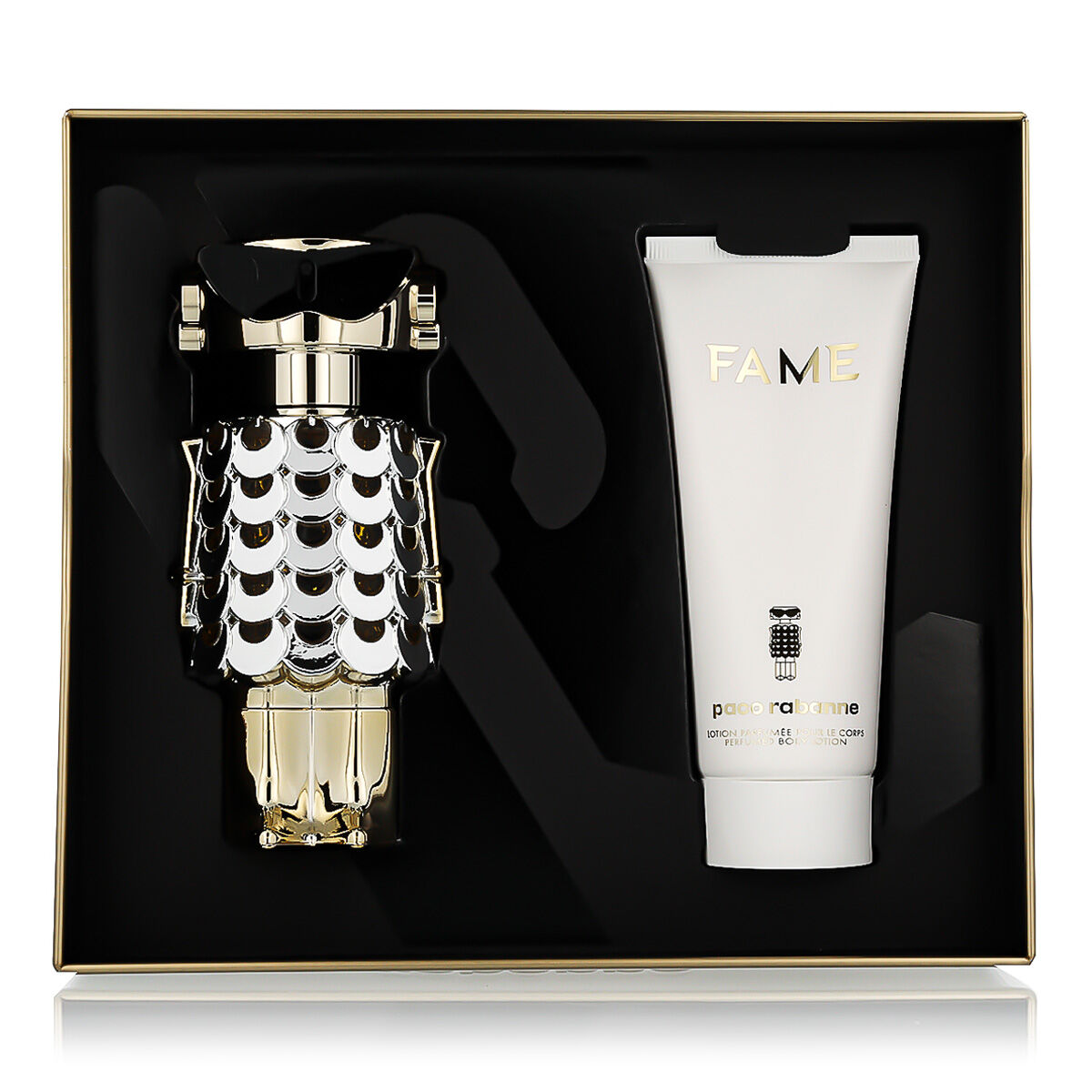 Alternativní obrázok produktu Women's Perfume Set Paco Rabanne Fame EDP 2 Pieces