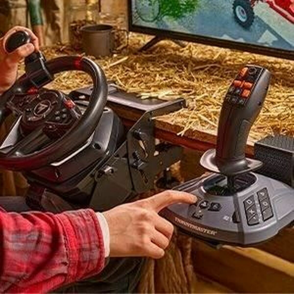 Afbeeldingen van Joystick Thrustmaster SimTask FarmStick