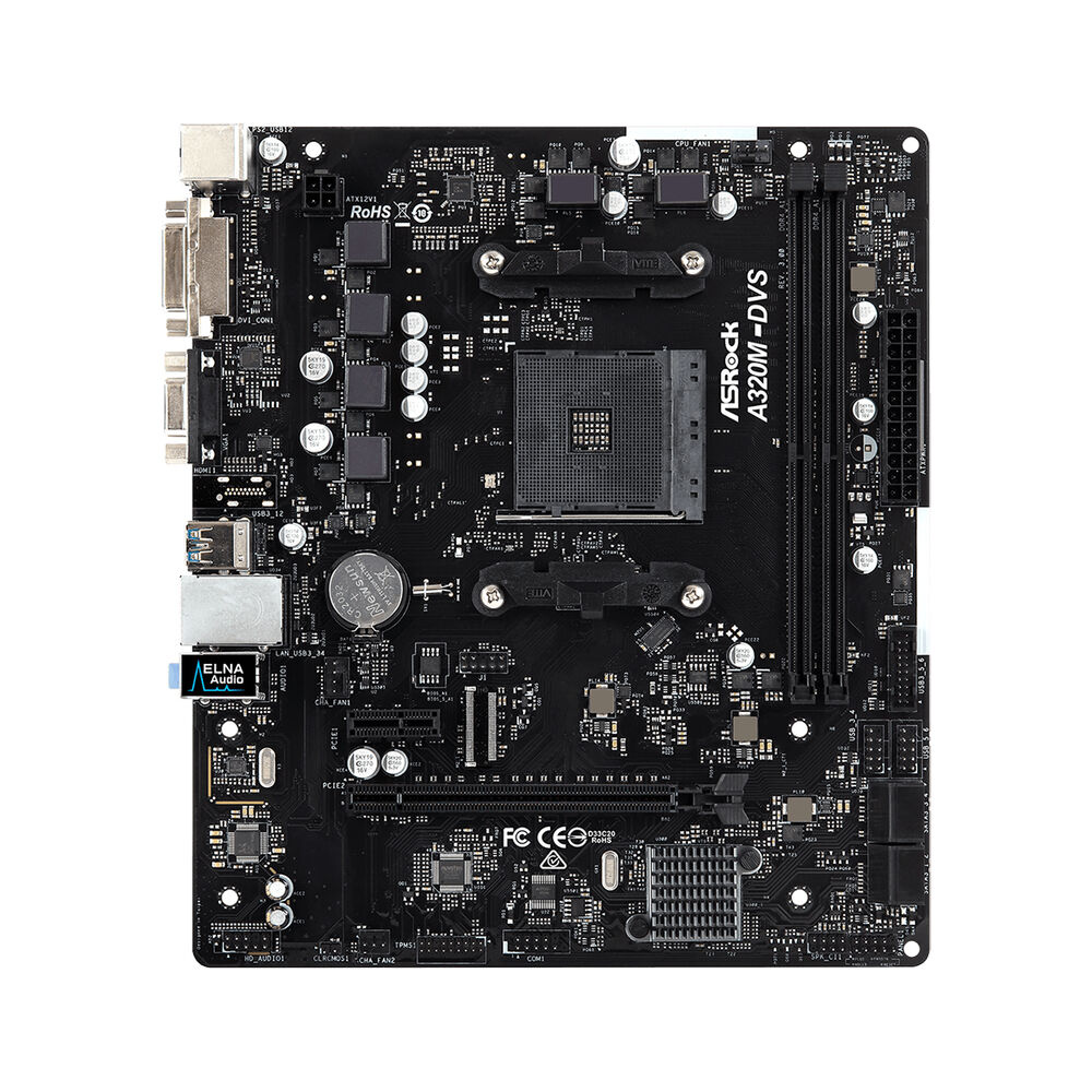 Carte Mère ASRock 90-MXB980-A0UAYZ     AMD A320 Chipset