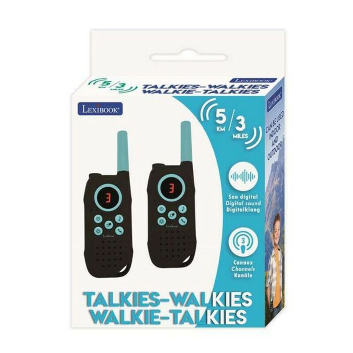 Afbeeldingen van Walkie-Talkie Lexibook TW42_01 (2 pcs) (5 Km)