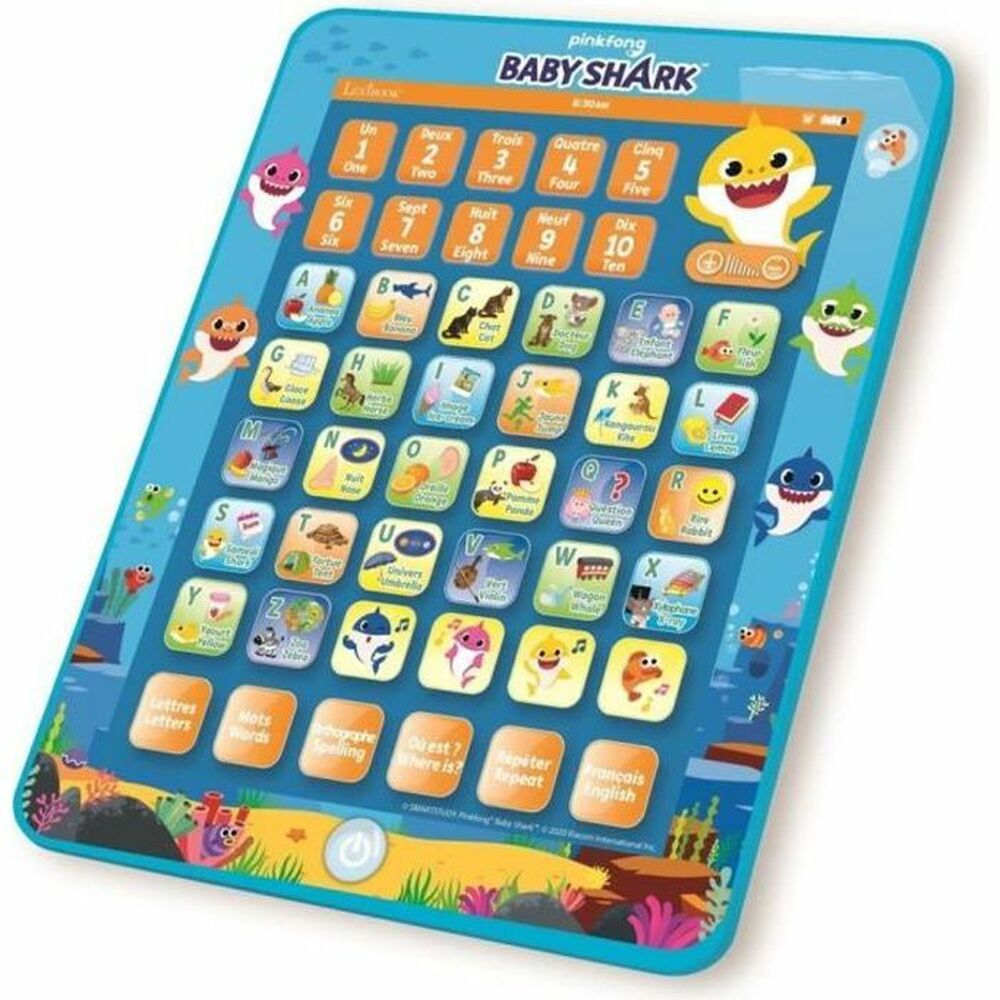 Tablette interactive pour enfants Lexibook Baby Shark Bilingual