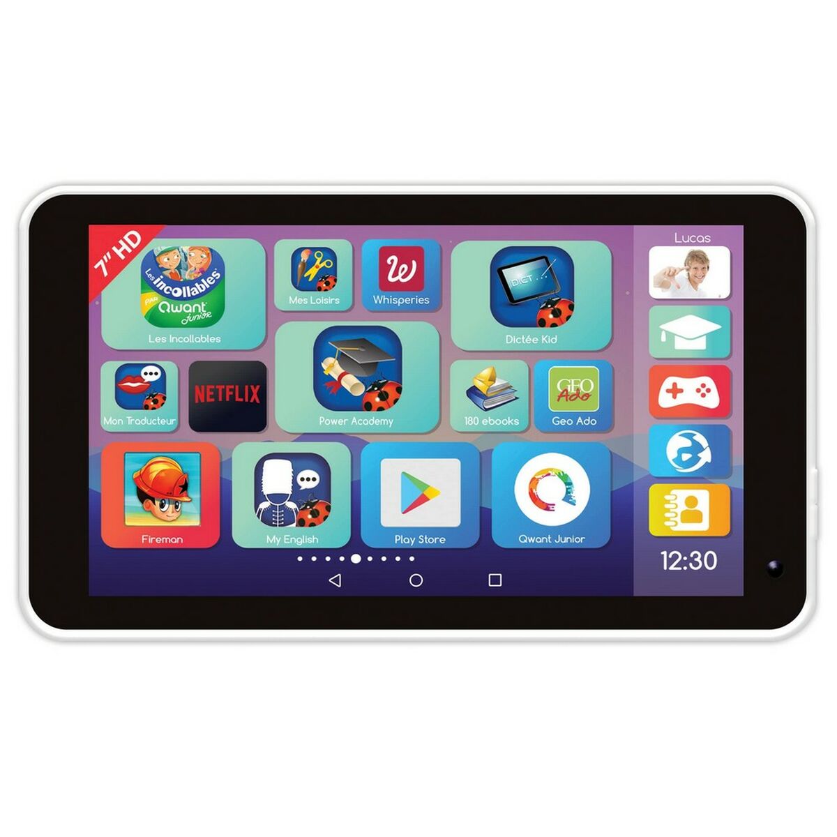 Picture of Interactive Tablet for Children Lexibook LexiTab Master 7 TL70FR Blue