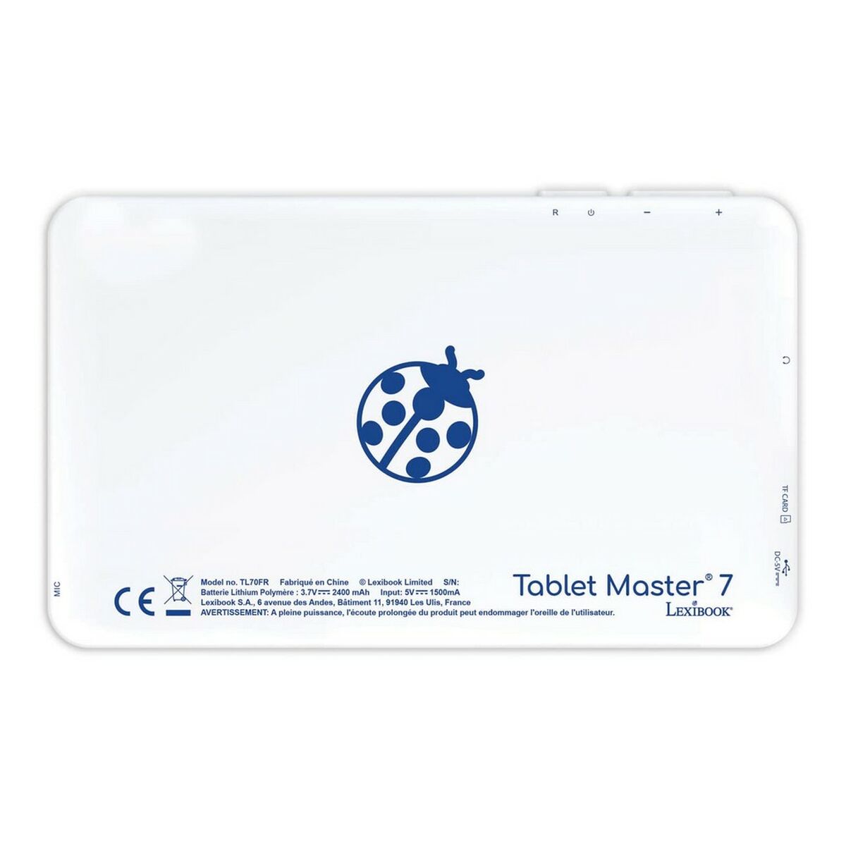 Picture of Interactive Tablet for Children Lexibook LexiTab Master 7 TL70FR Blue