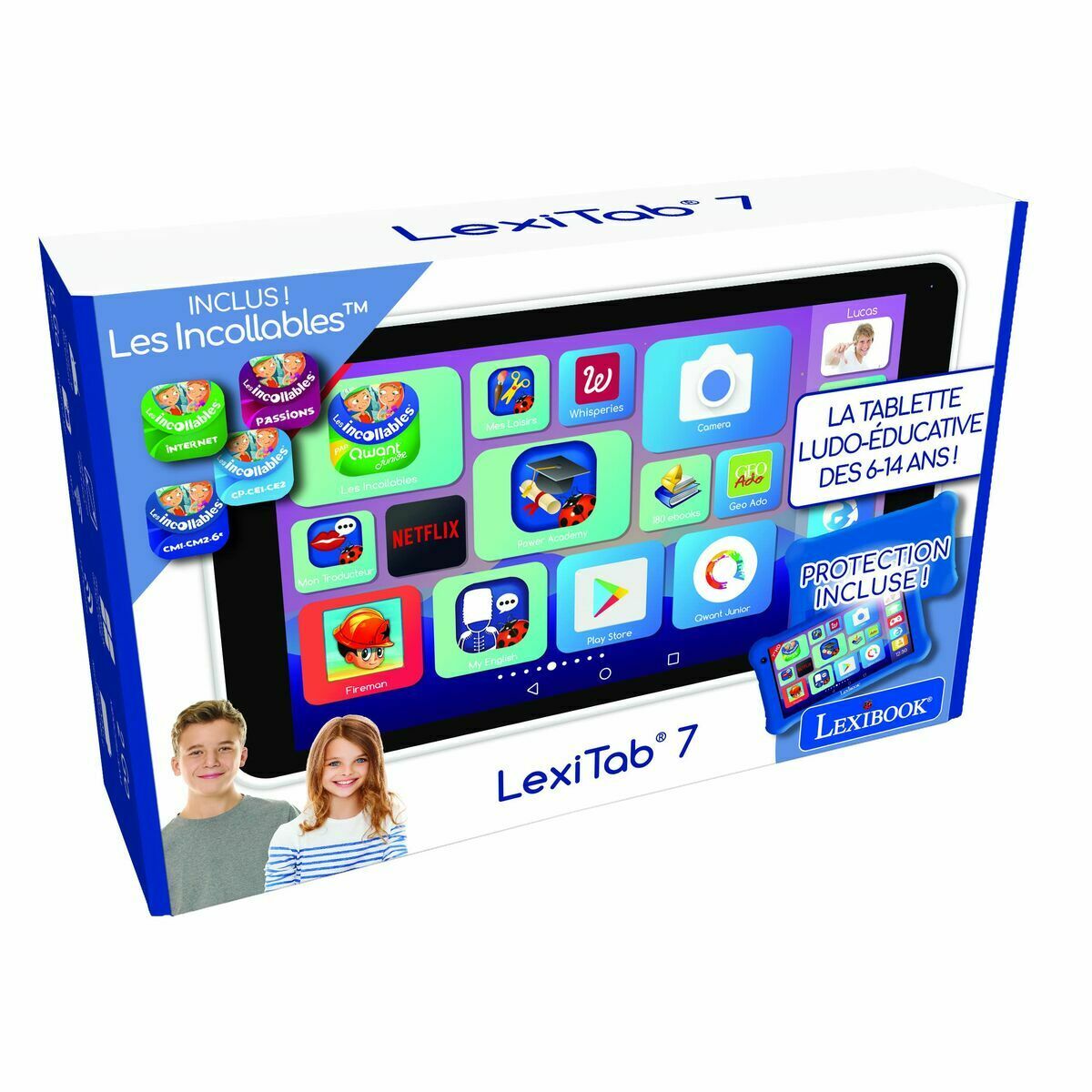 Afbeeldingen van Interactive Tablet for Children Lexibook TL70FR Blue